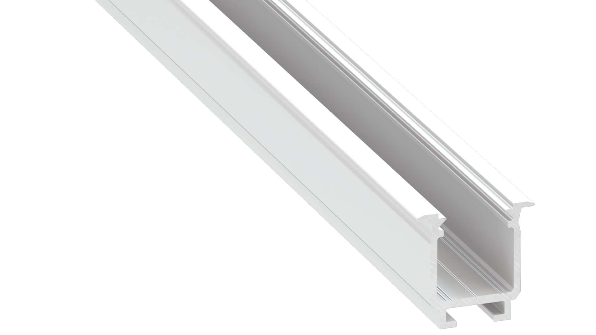 Lumines profile type W lacquered white 4,15 m